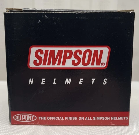 Simpson Miniature John Force Helmet Limited First Edition Cover