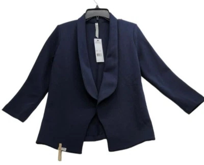 NY Collection Petite career blazer Navy PM   J078 - Image 1 of 4