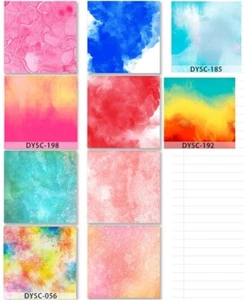 10 Blatt Aquarell-Sublimationspapier 4,5 x 12 Zoll in bunten Farben - Bild 1 von 14