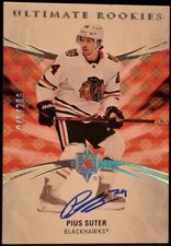 2020-21 UPPER DECK ULTIMATE COLLECTION  HOCKEY - PIUS SUTER ULTIMATE ROOKIE AUTO