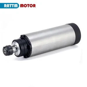 Motor de husillo refrigerado por agua de 1,5 KW ER11 220 V 24000 rpm 400 Hz 65 mm para máquina CNC - Imagen 1 de 6
