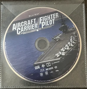 NEW AIRCRAFT CARRIER / FIGHTER PILOT (2004) - Blu-ray disc only in clear sleeve - Picture 1 of 3