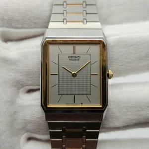 Seiko Men's Vintage Two-Tone Quartz Watch 6530-5159 - Picture 1 of 18