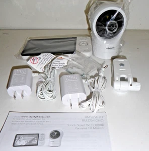 VTech RM5764HD 1080p Smart WiFi Remote Access Baby Monitor New - Picture 1 of 6
