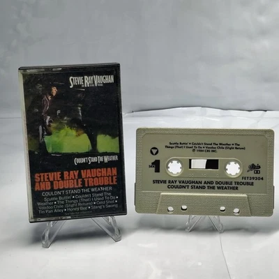 Stevie Ray Vaughan & Double Trouble Cassette/Tape Couldn't Stand the Weather - Image 1 of 4