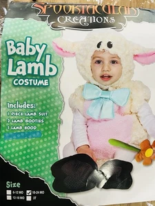 Spook spectacular creations baby lamb costume 18 to 24 months Soft Fuzzy Cute - Picture 1 of 12