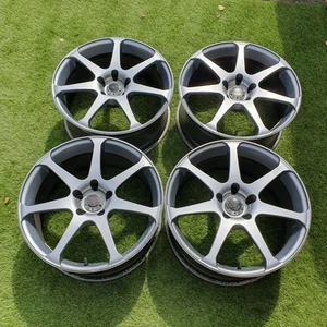 Advan AVS Model 7 - SILVER - 18x8+40 - 5x114.3 - Nissan, Toyota, Mazda, Honda - Picture 1 of 24
