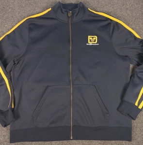 Disney Parks Walt Disney World Jacket Mens XL Track Full Zip Retro Theme Park - Picture 1 of 11