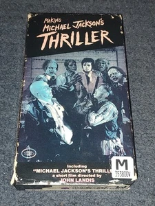 The Making Of Michael Jackson's Thriller VHS Horror Music Video John Landis - Picture 1 of 6