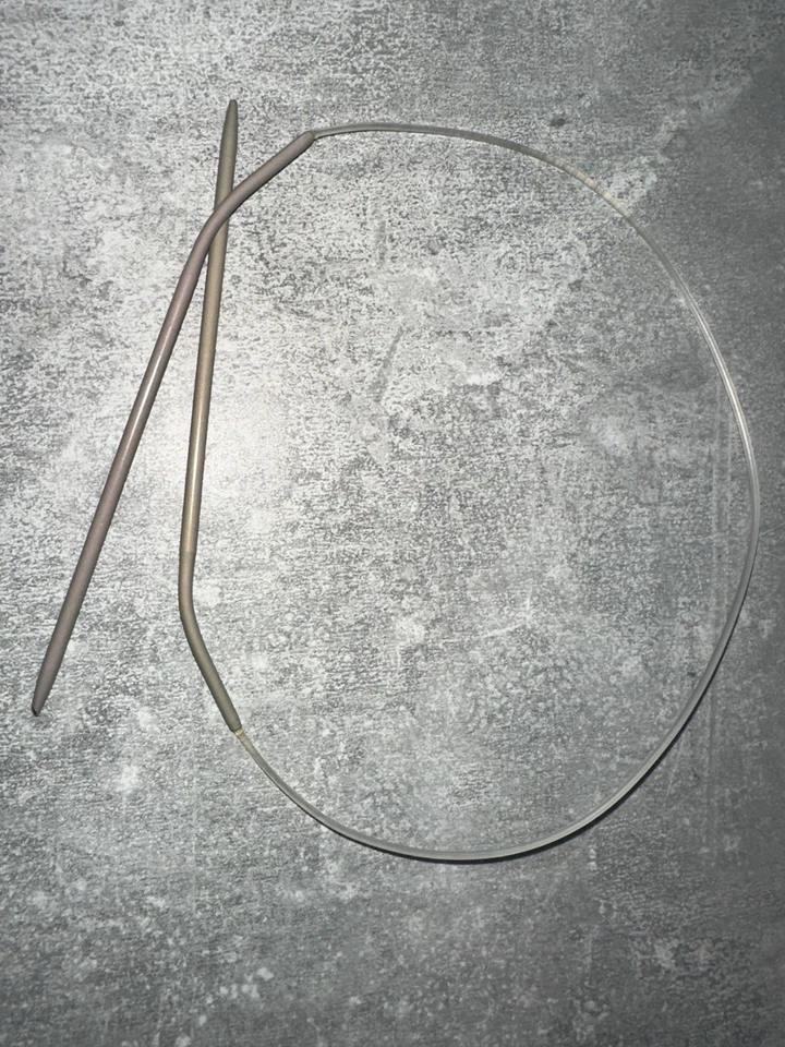 Stricknadeln Rundstricknadel Gr. 3 / 50 cm lang - Bild 1 von 1