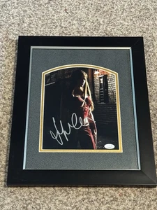 JENNIFER GARNER Elektra signiert 8x10 ~ professionell doppelt mattiert & gerahmt JSA - Bild 1 von 2