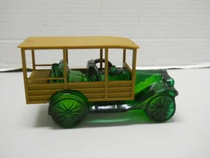 Botella de vidrio verde vintage Avon 1923 camioneta Woody Tai vientos para después del afeitado - Imagen 1 de 9