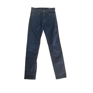DENIM & CO JEANS HOMBRE SLIM LAVADO OSCURO BOTÓN MOSCA TALLA 28 - Imagen 1 de 5