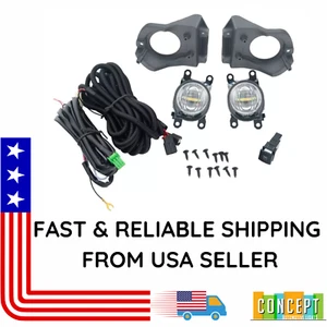 For 2020 2022 Toyota Corolla Cross  LED Bumper Fog Driving Lights Left+Right - Picture 1 of 10