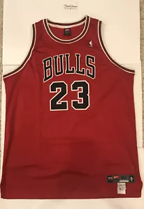 Champion Michael Jordan Chicago Bulls Authentic Nike Jersey Size 50 - Picture 1 of 2