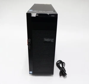 Lenovo ThinkServer TS460 Intel Xeon E3-1230 v6 8GB RAM 2x 240GB SSD NO OS - Picture 1 of 13