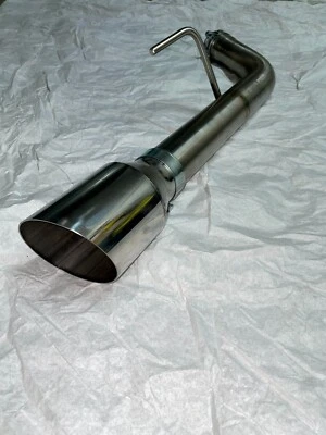 Terminale scarico MAGGIORATO Jeep Wrangler JK 2.8 CRD 3.8 3.6 V6 Rubicon Sahara - Immagine 1 di 4