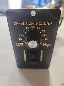 Speed Control Unit 120v - Picture 1 of 3