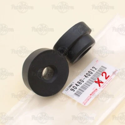 DOS soportes de radiador inferior genuinos OEM Toyota Lexus SUPRA SC300 SC400 9048040012 Foto 1 de 4