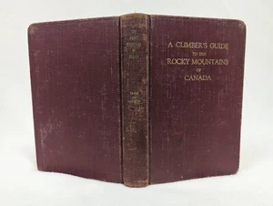 A Climber's Guide to Rocky Mountains of Canada ~ Palmer Thorington 1943 HC - Picture 1 of 7