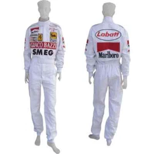 Traje Go Kart Racing Gilles Villeneuve 1980 bordado con parches en todas las tallas - Imagen 1 de 6