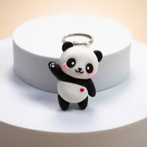 Süßer Panda Schlüsselanhänger inklusive Schlüsselring *NEU & OVP* - Bild 1 von 6
