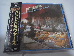 PAT TRAVERS-Heat In The Street JAPAN 1st.Press w/OBI Tommy Aldridge Ozzy - Picture 1 of 9