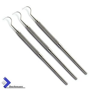 Esploratore endodontico dentale 23 sonda gancio pastore rimozione tartaro raccogli sonde laboratorio - Foto 1 di 2