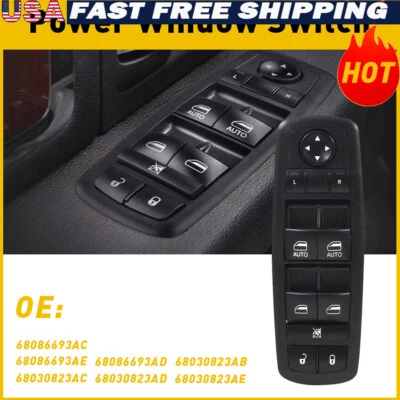 Переключатель 11 контактов для дверного замка Jeep Grand Cherokee 2011-2013 Dodge Durango 2011 - Изображение 1 из 4