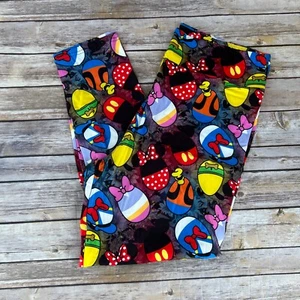 Leggings donna Topolino Minnie uova di Pasqua TC2 extra taglie forti 20-24 - Foto 1 di 3