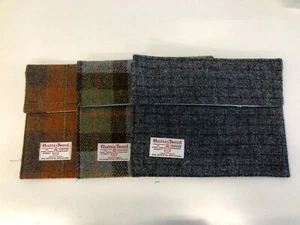 Harris Tweed Mini Tablet Sleeve Case, e-book cover,Tablet Case. - Picture 1 of 20