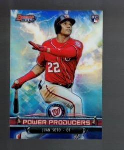 Juan Soto 2018 Bowman's Best Power Producers RC - Picture 1 of 2