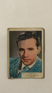 m17d1 trade card kane film stars 1958 no 53 dennis lotis 