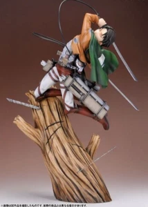 28cm Attack on Titan Anime Figure Levi Action Figure Shingeki no Kyojin - Picture 1 of 2