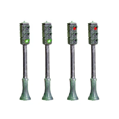 Semáforos de pedestal Woodland Scenics JP5635 - escala N Foto 1 de 4