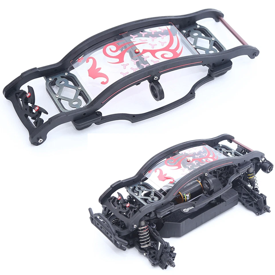RC Body Shell Roll Cage Protection Frame for 1/10 TEKNO MT410 2.0 RC Crawler Car - Image 1 of 4