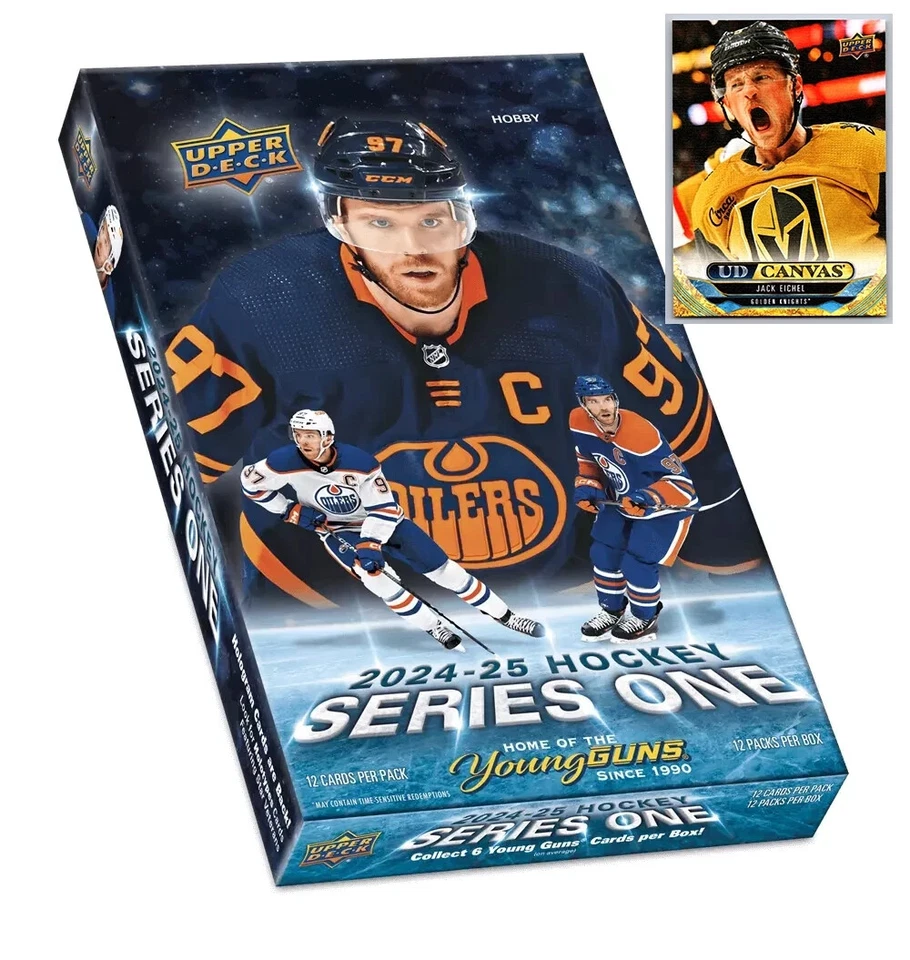 2024-25 Upper Deck Series 1 UD Canvas C-1 to C-90 U PICK YOUR CARD - Image 1 of 2