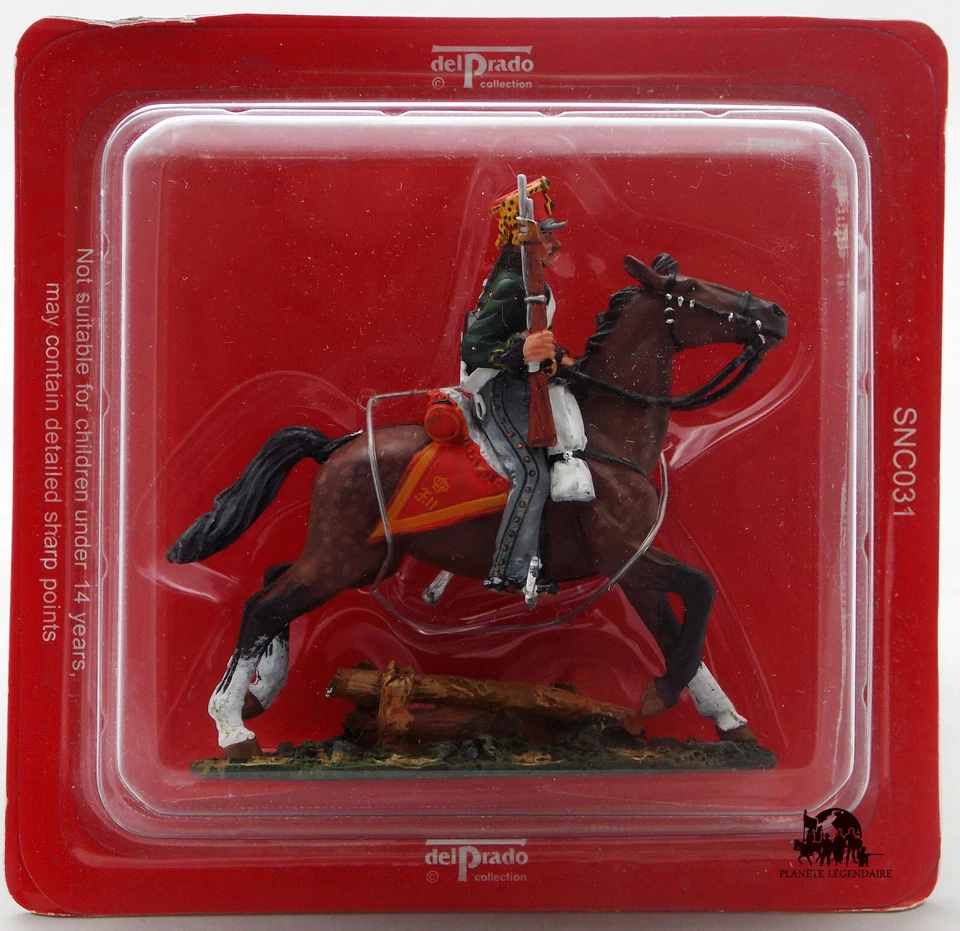 Figurine Del Prado Hussard Autriche 1814 Empire Napoléon NEUF - Photo 1/1