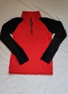 Columbia Quarter Zip XL Fleece Pullover Zip Up Sweatshirt Boys 18 20 - Picture 1 of 3
