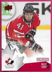 2015-16 Upper Deck Team Canada Juniors KELLY TERRY #67 Exclusives 184/199