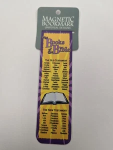 "Die Bücher der Bibel MAGNETISCHES LESEZEICHEN 1-1/4"" x 4-3/4" - Bild 1 von 2