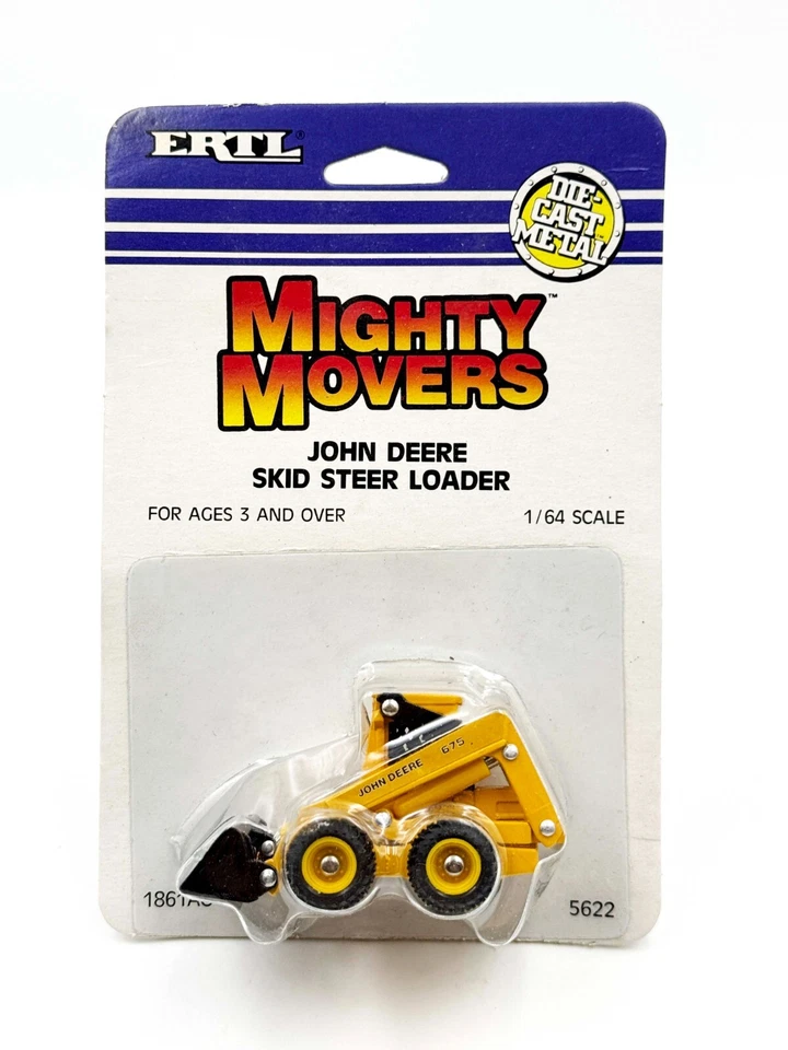 1/64 MIGHTY MOVERS JOHN DEERE 675 SKID STEER LOADER - Image 1 of 1