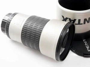 Pentax smc PENTAX-FA* 200mm F2.8 IF ED Telephoto Prime Lens Silver from Japan - Picture 1 of 4