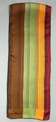 Beautiful Vintage "Salvatore Ferragamo" Scarf - Изображение 1 из 4