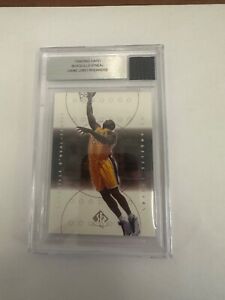 2001 upper deck Shaquille O’Neal game used Sneaker patch