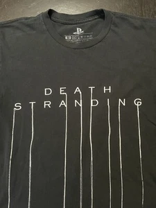 Death Stranding Sony Playstation Video Game T-Shirt, Black, Size: Medium - Picture 1 of 5