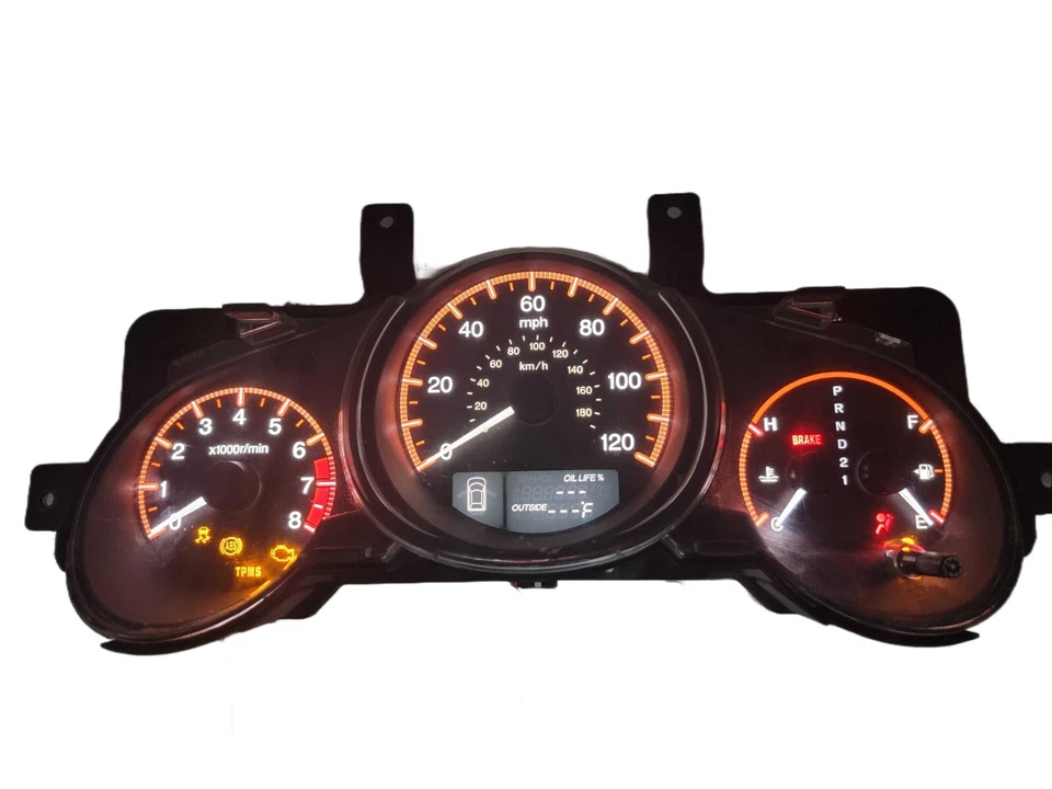 Honda Element Speedometer Gauge Cluster AT, SC, FWD, 78100-SCV-L410 2010-2011 Foto 1 de 3