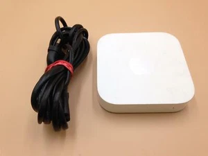 Apple Airport Express 2-portowy router bezprzewodowy punkt dostępowy A1392 MC414B/A Airplay - Zdjęcie 1 z 7
