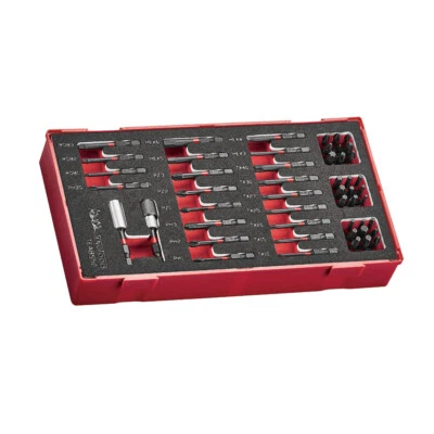 Teng Tools TEABS50 Bit Set Impact 50 Piece Magnetic and Quick Chuck Holders - Image 1 of 4