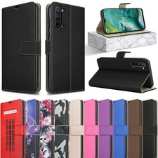 For OPPO Find X2 Lite Case, Slim Magnetic Flip Leather Wallet Stand Phone Cover